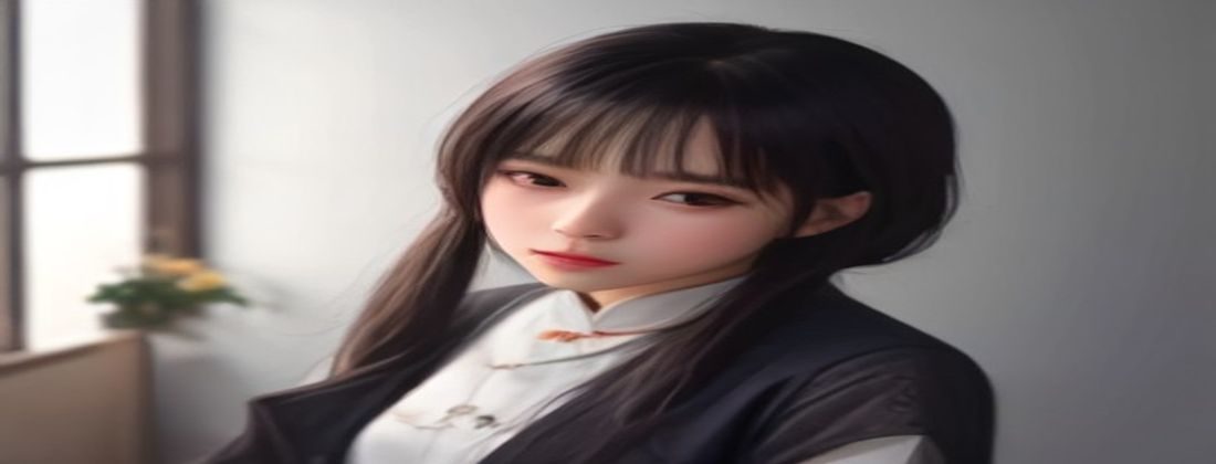 平面设计师在大型显示器前排版商业广告，使用性感美女图片素材进行品牌视觉设计，现代化设计工作室环境，橙绿色调专业氛围